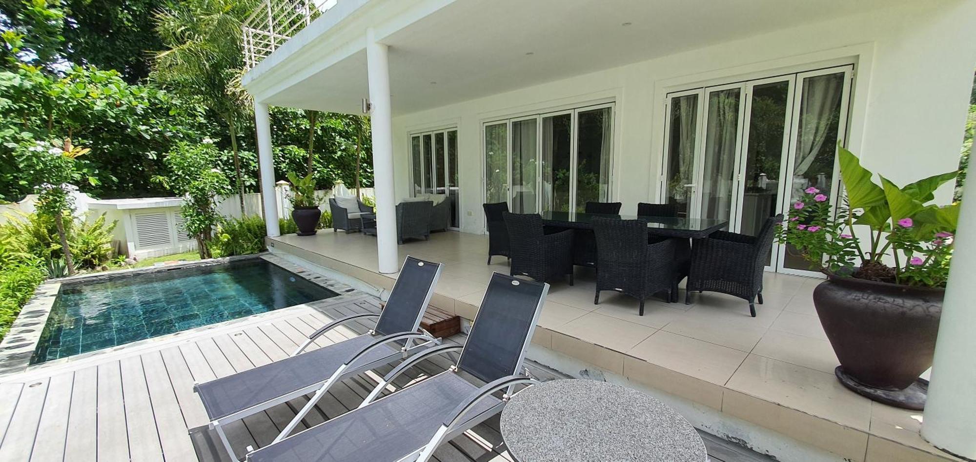 Villa Blanc - Chateau Elysium Beau Vallon  Eksteriør bilde