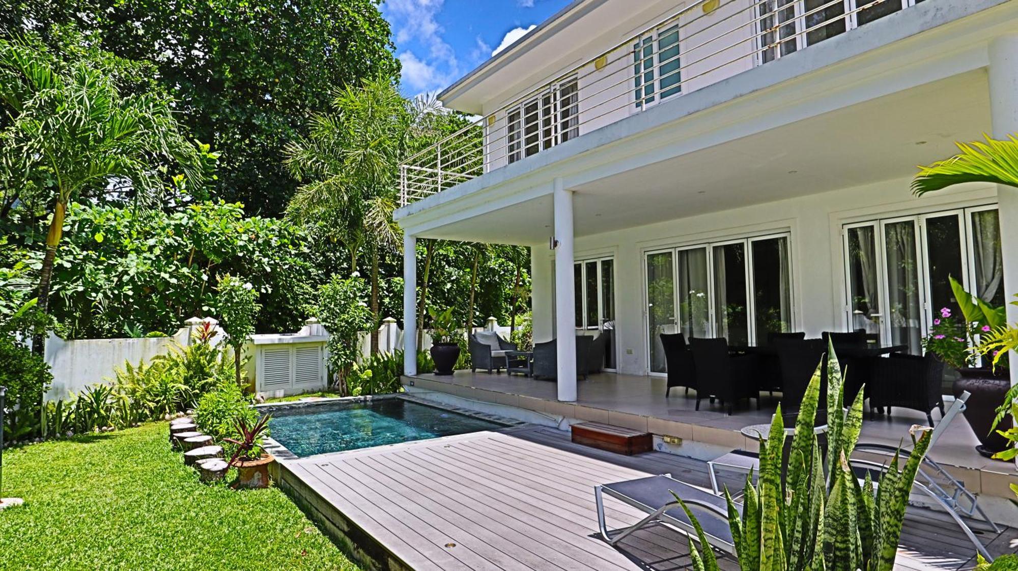 Villa Blanc - Chateau Elysium Beau Vallon  Eksteriør bilde