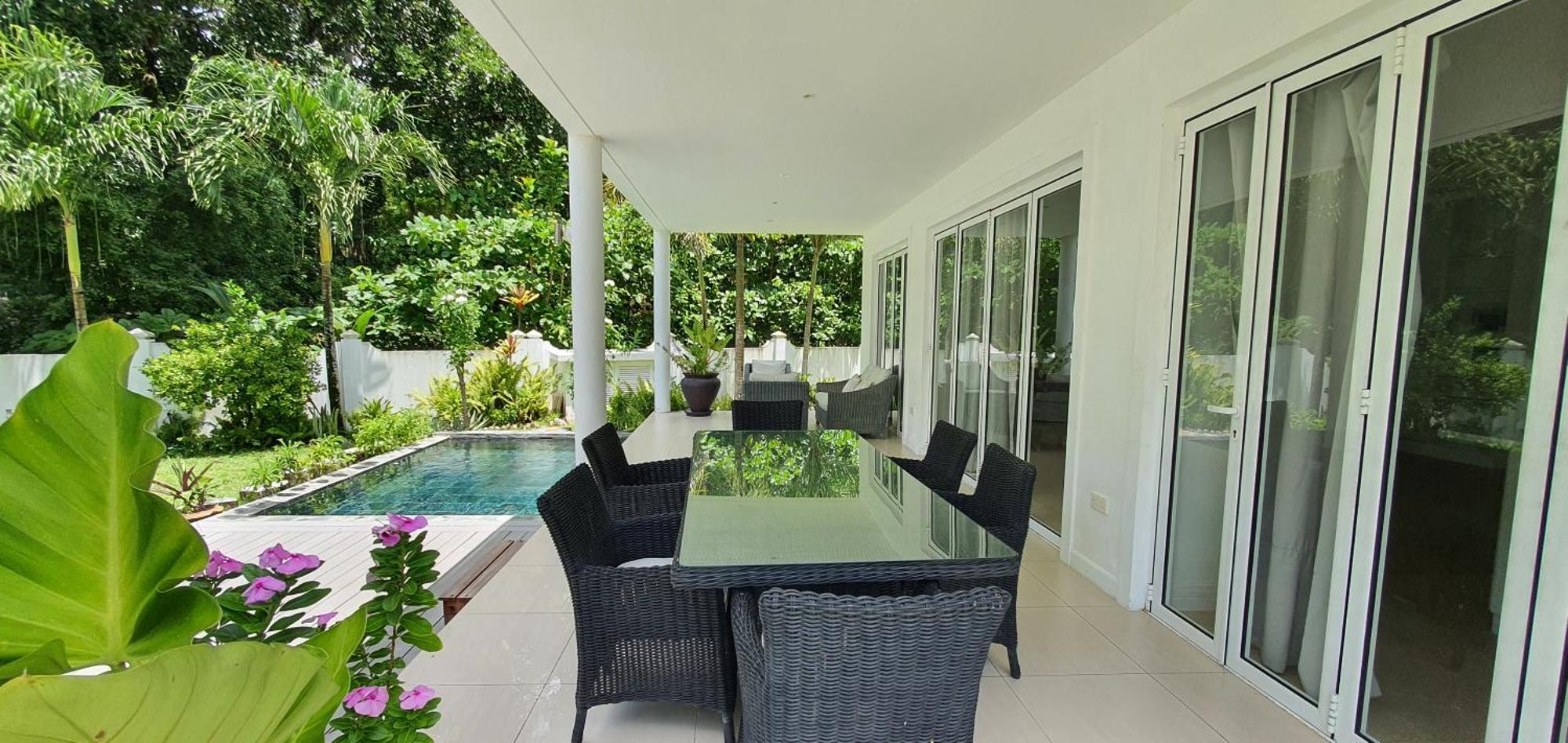 Villa Blanc - Chateau Elysium Beau Vallon  Eksteriør bilde