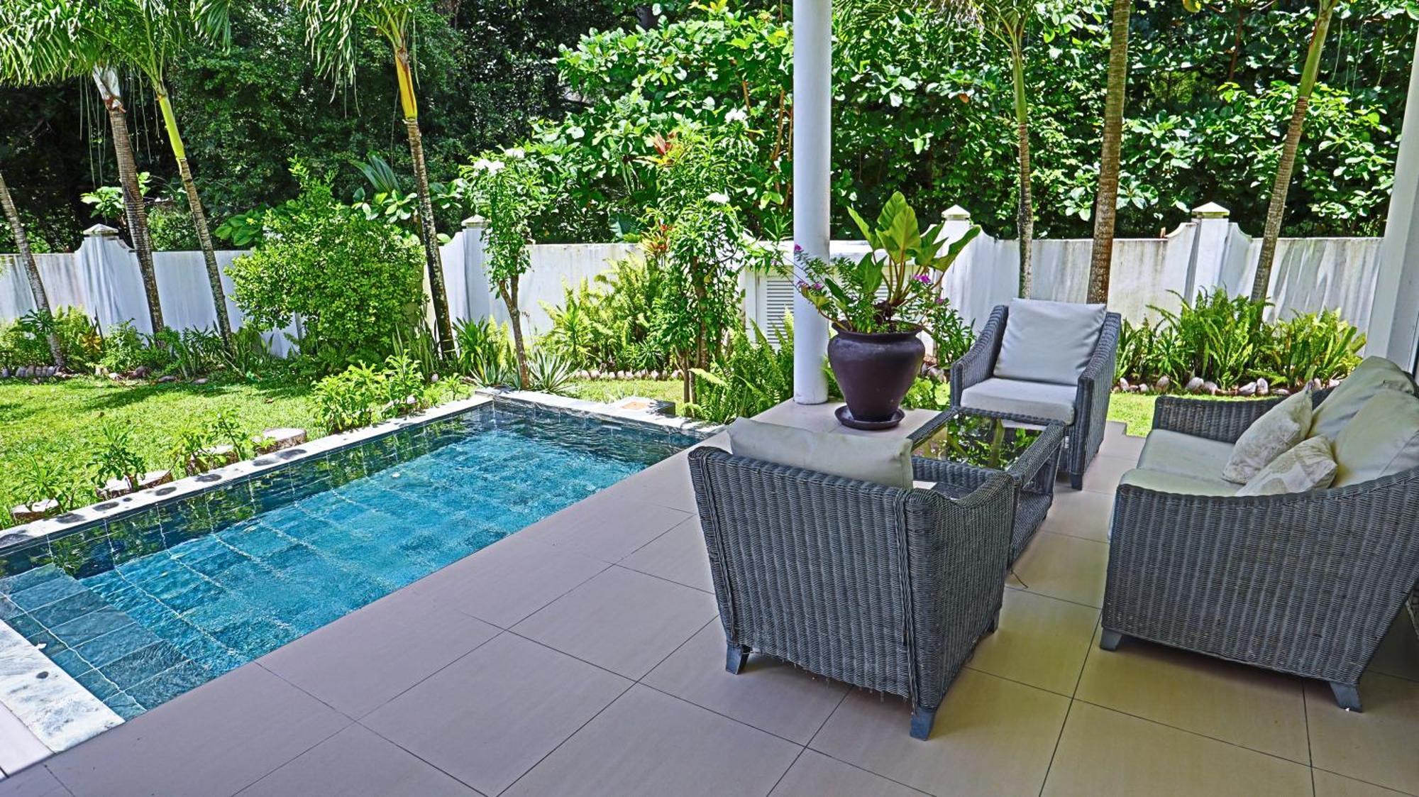 Villa Blanc - Chateau Elysium Beau Vallon  Eksteriør bilde